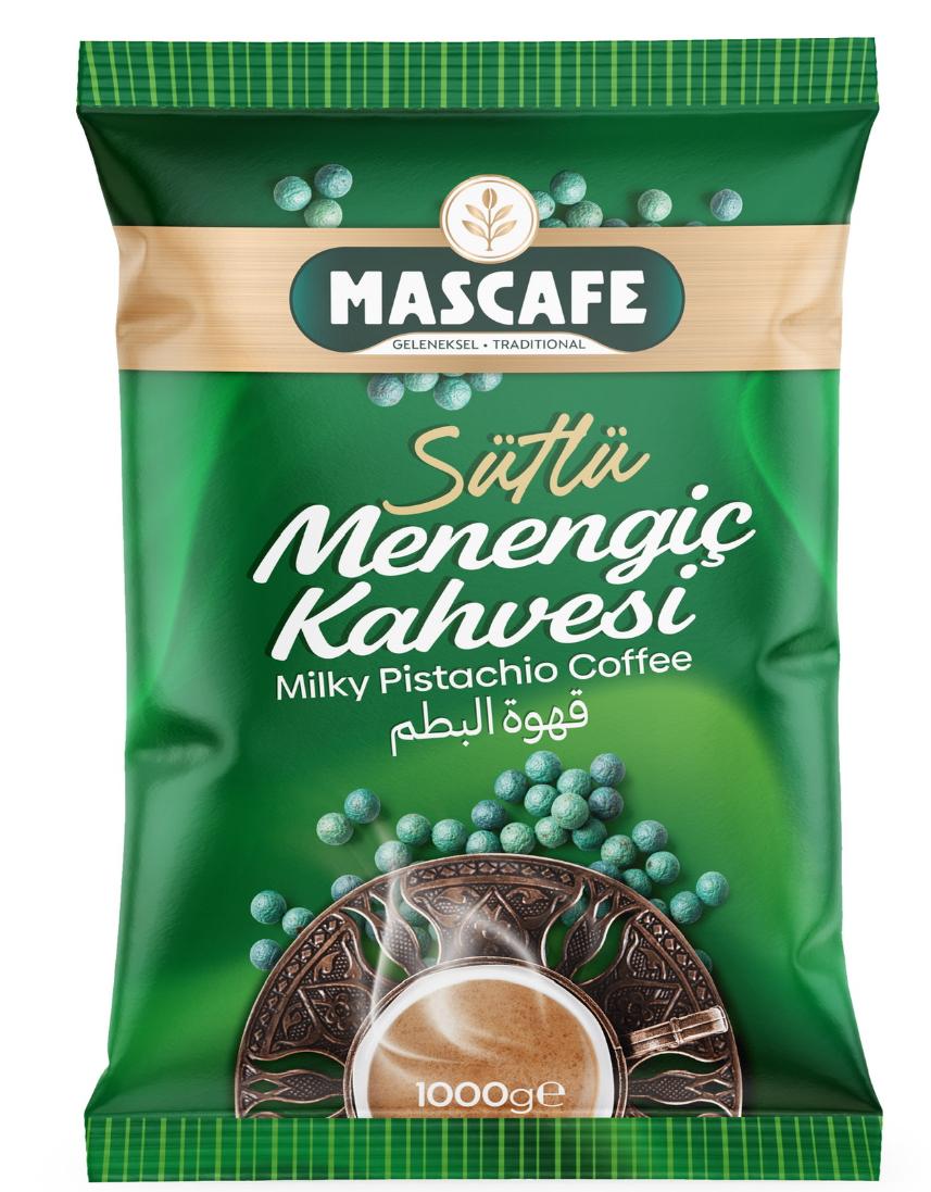 Mascafe Sütlü Menengiç Kahvesi 1000 g geleneksel paket